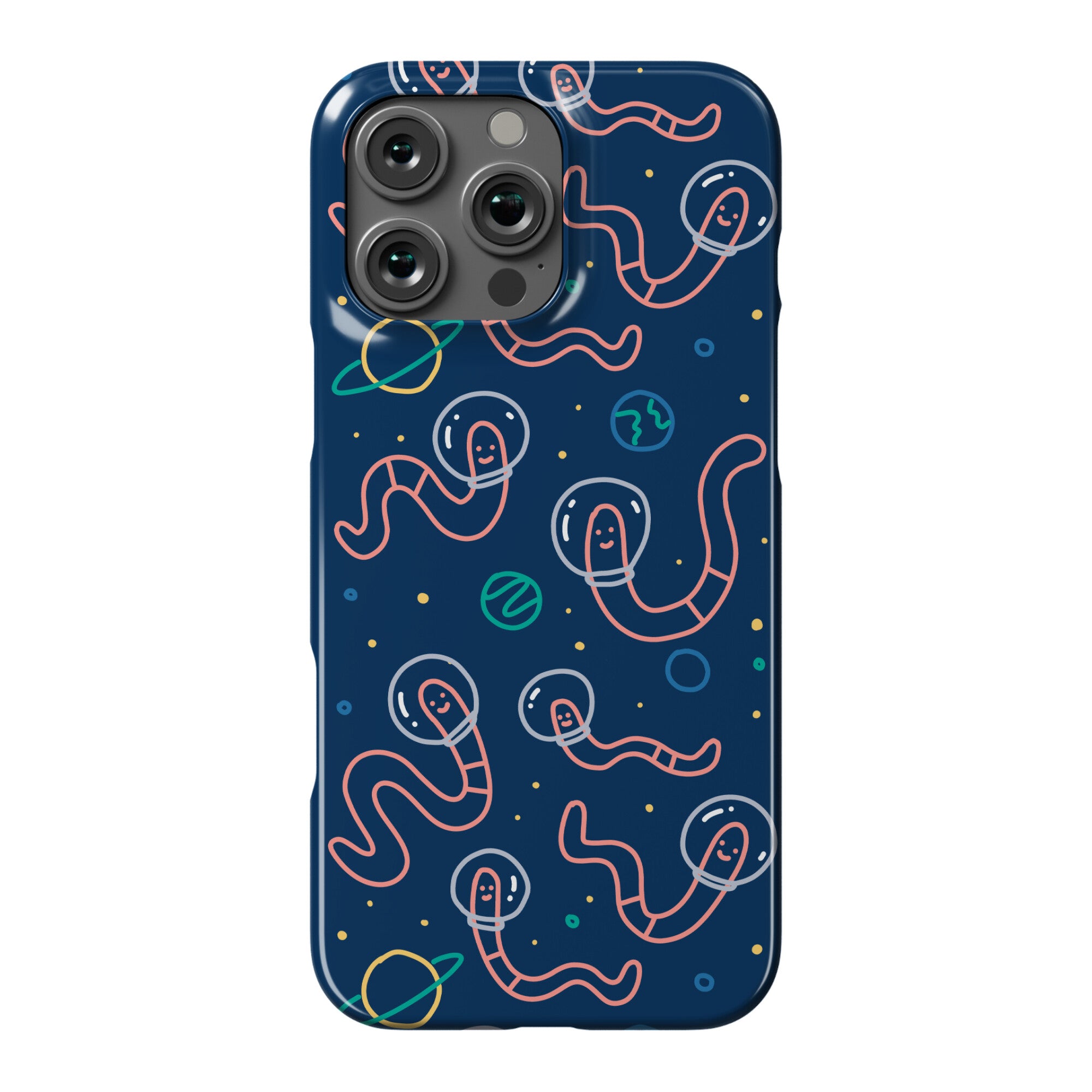 Worms In Space Phone Case