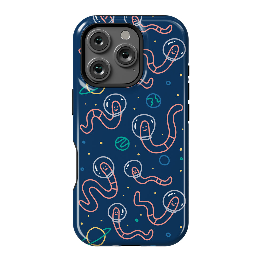 Worms In Space Phone Case
