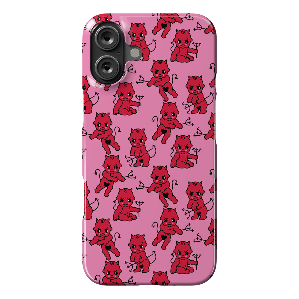 Demon Baby Pattern Phone Case