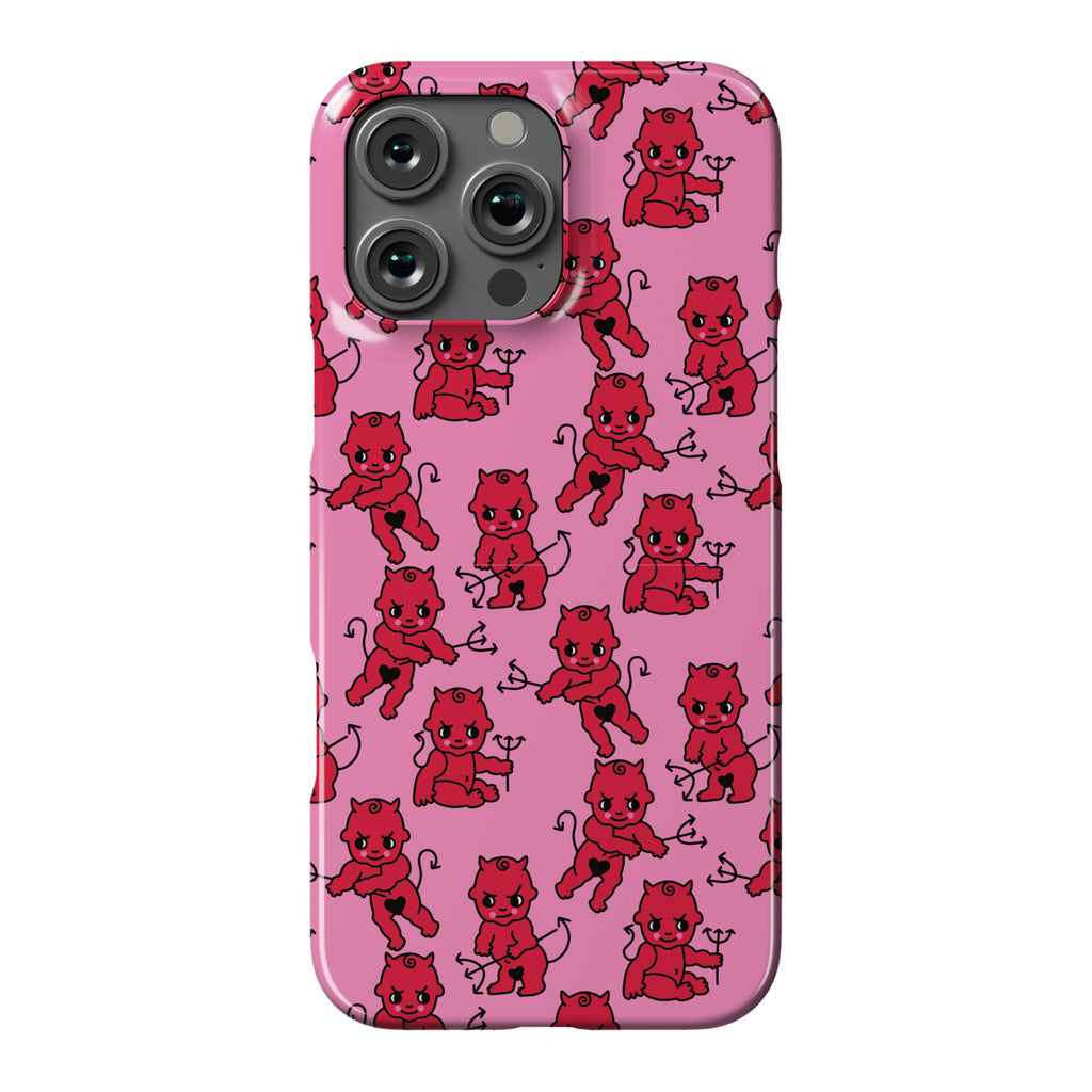 Demon Baby Pattern Phone Case