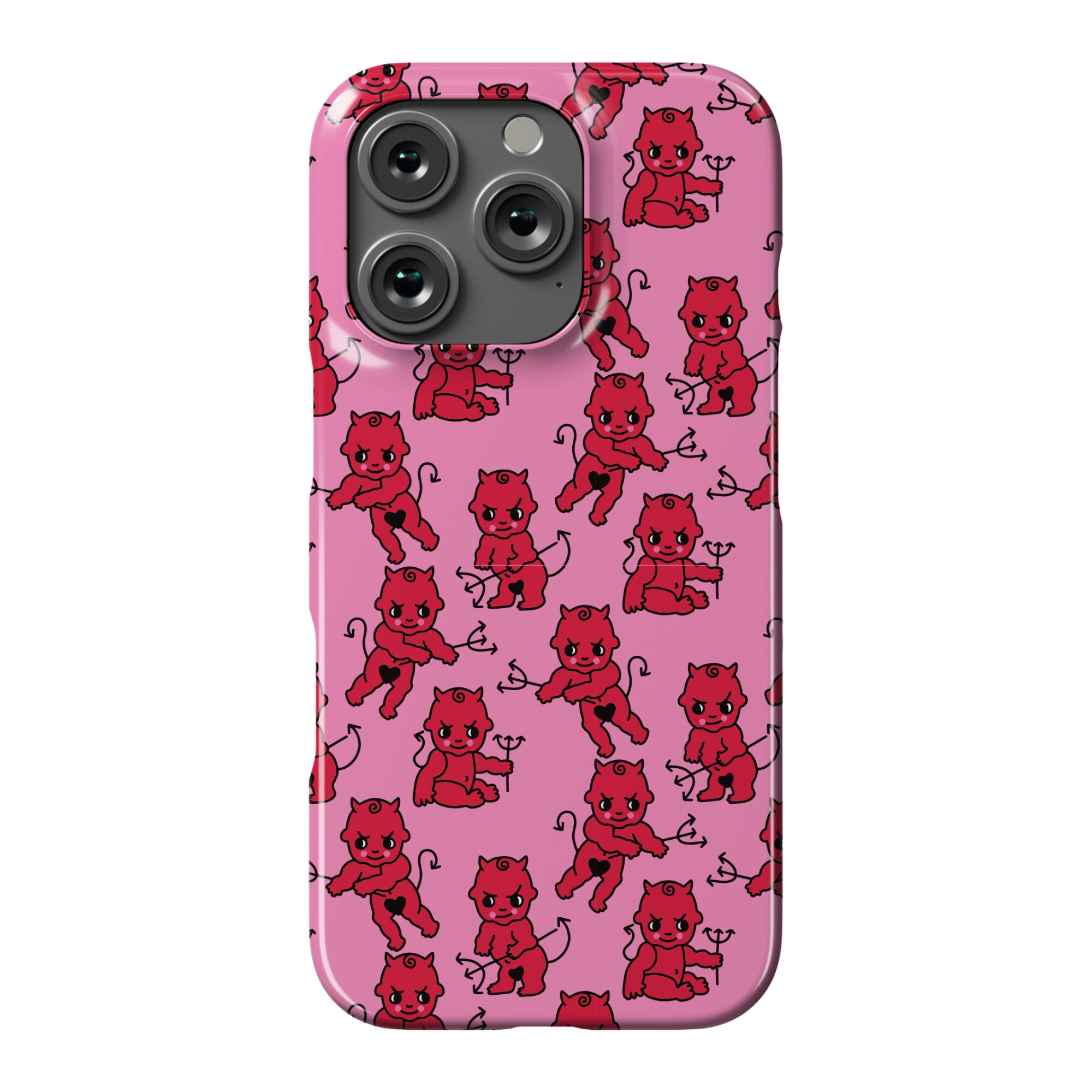 Demon Baby Pattern Phone Case