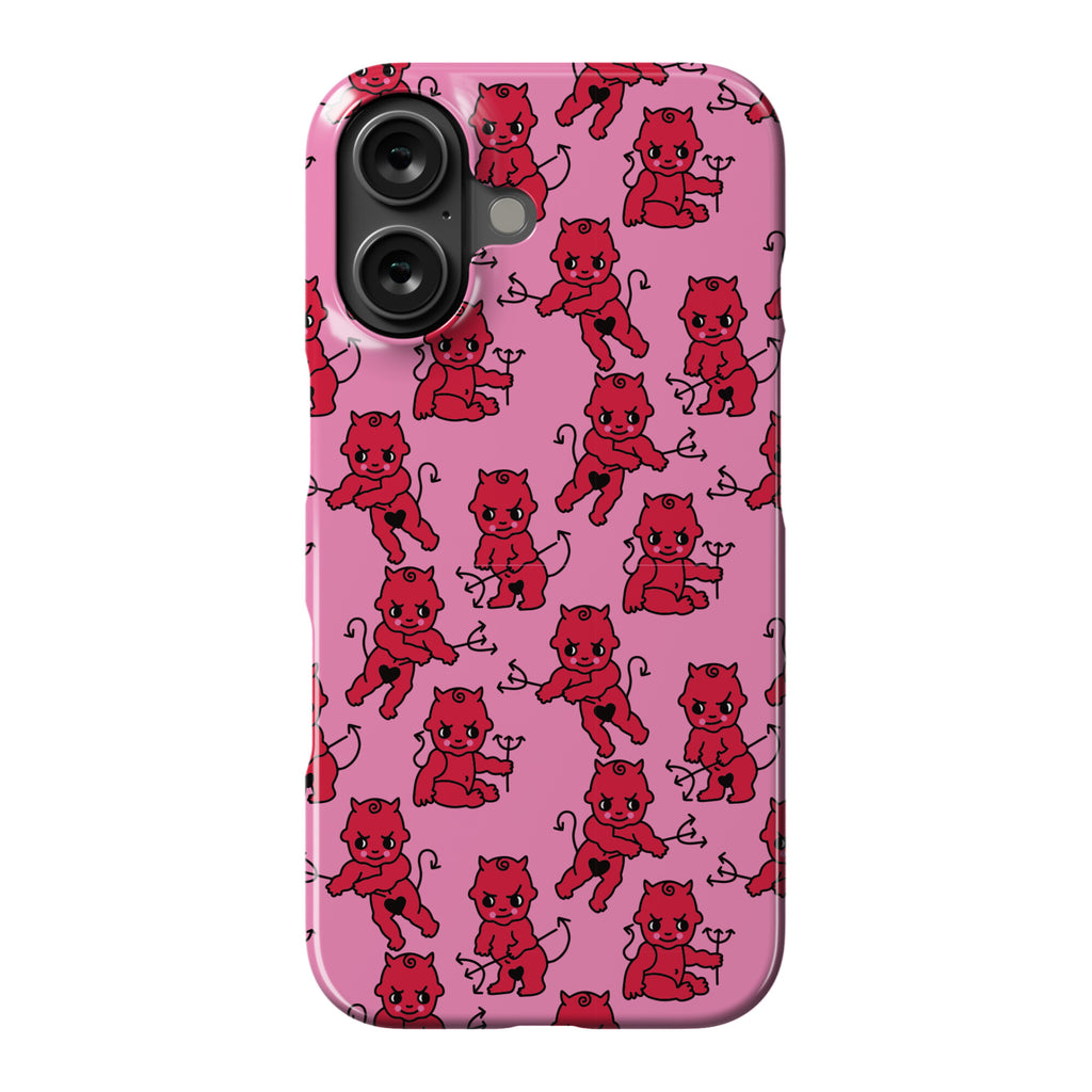Demon Baby Pattern Phone Case