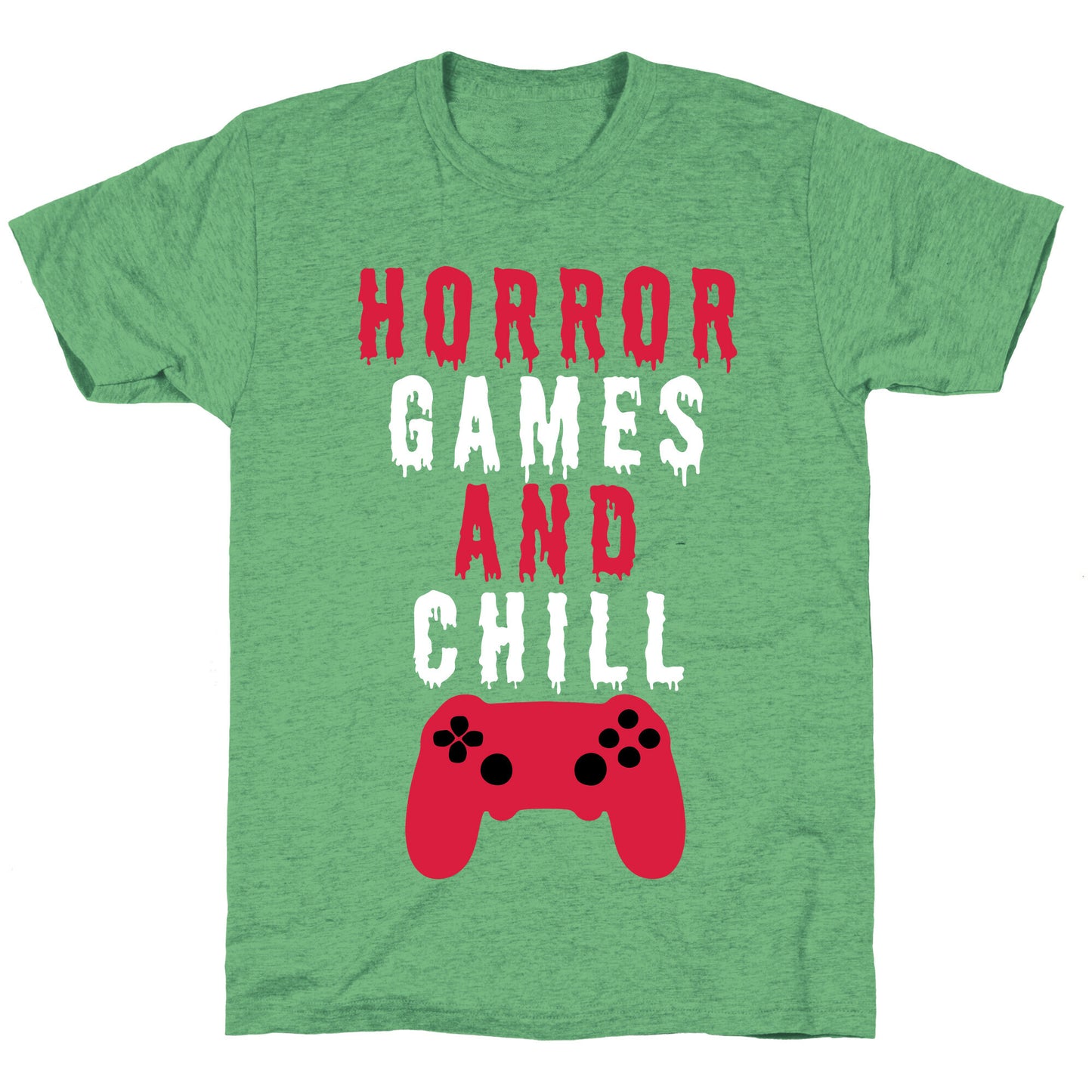 Horror Games And Chill Unisex Triblend Tee
