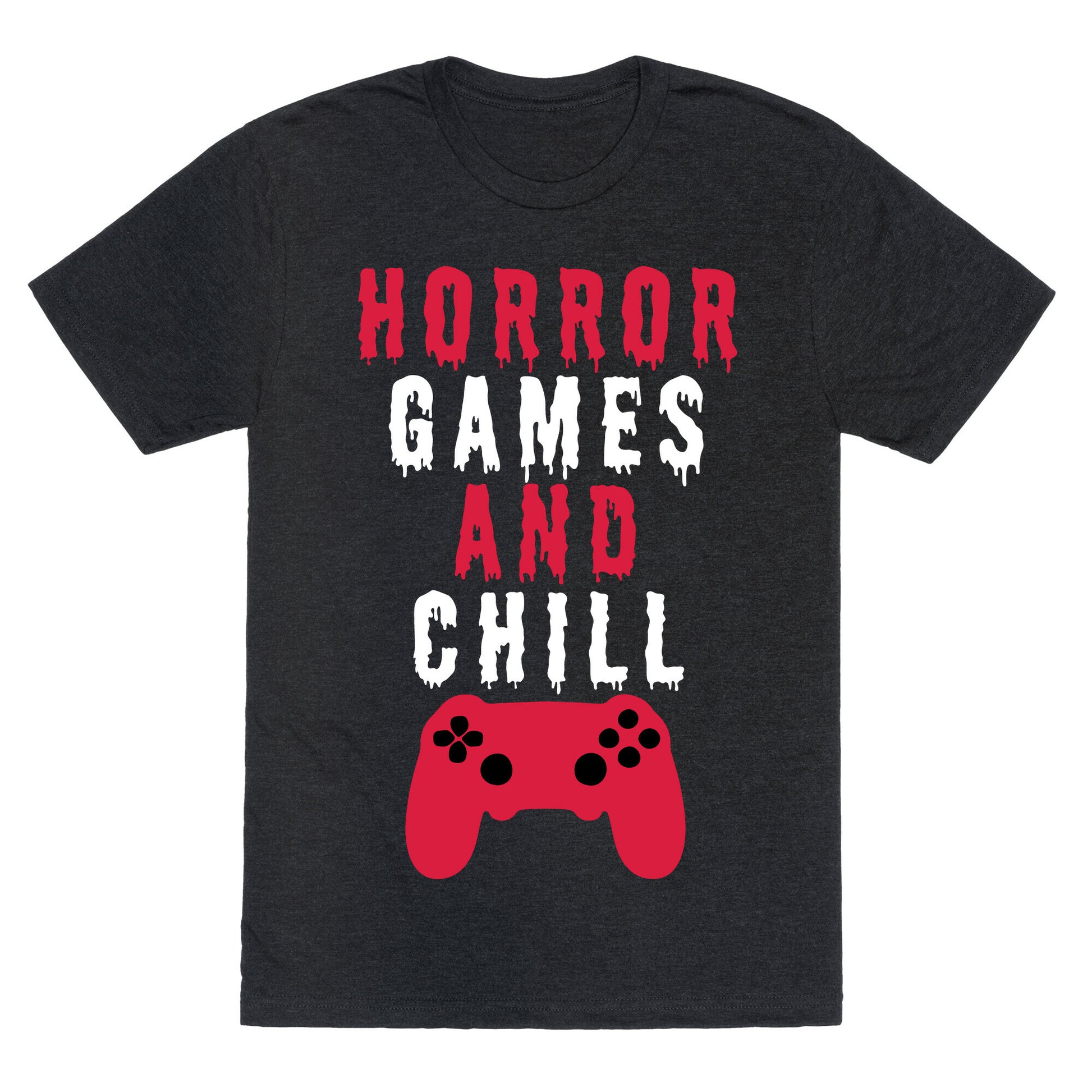 Horror Games And Chill Unisex Triblend Tee