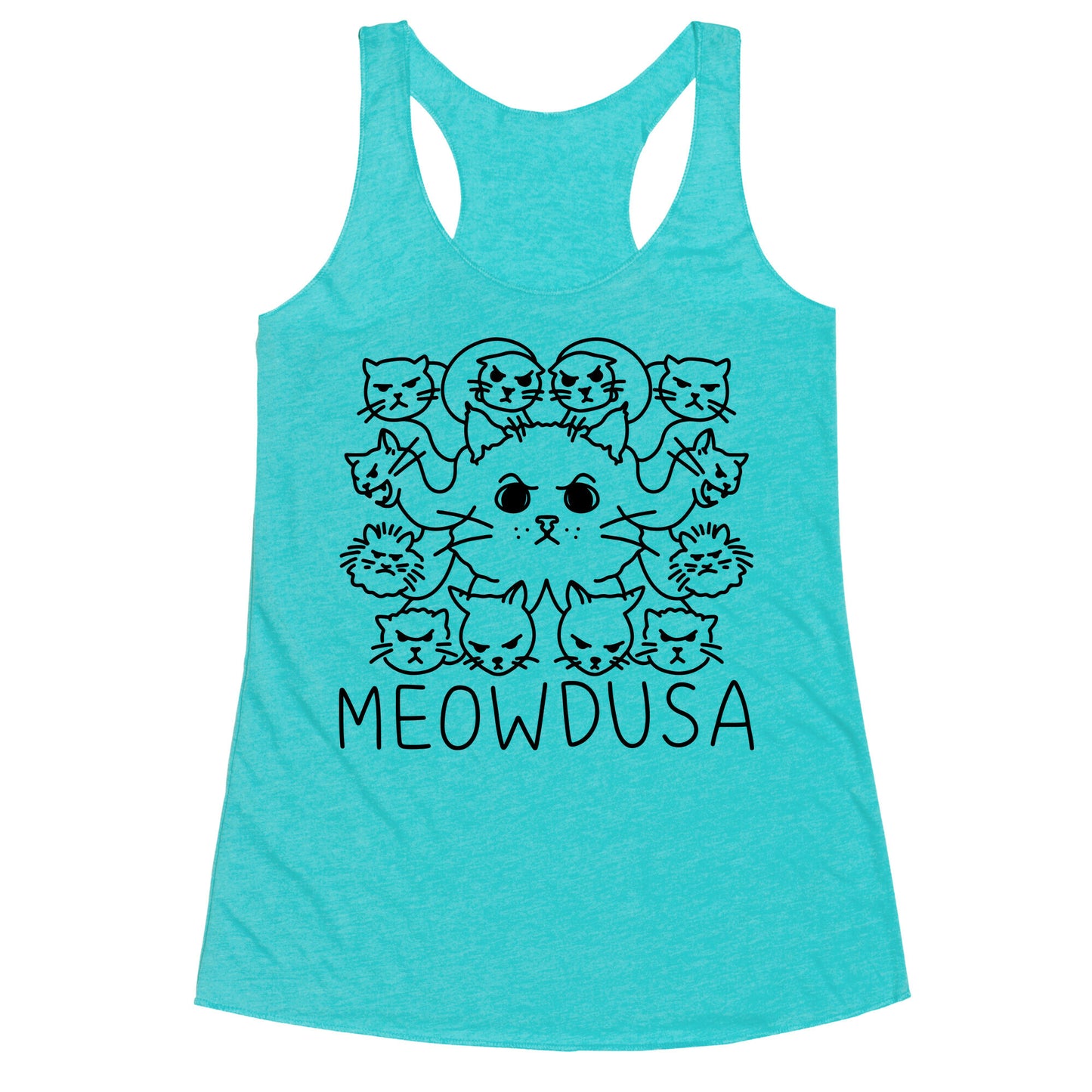 Meowdusa Racerback Tank