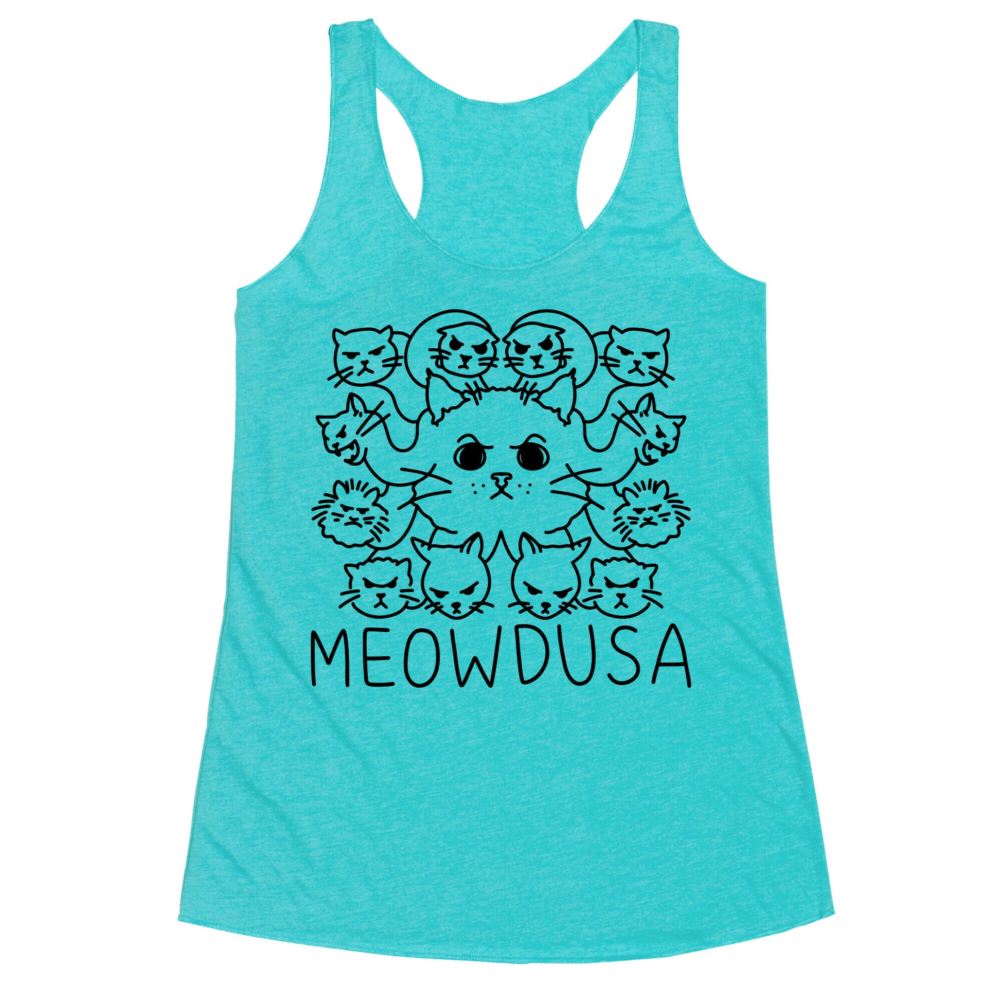 Meowdusa Racerback Tank
