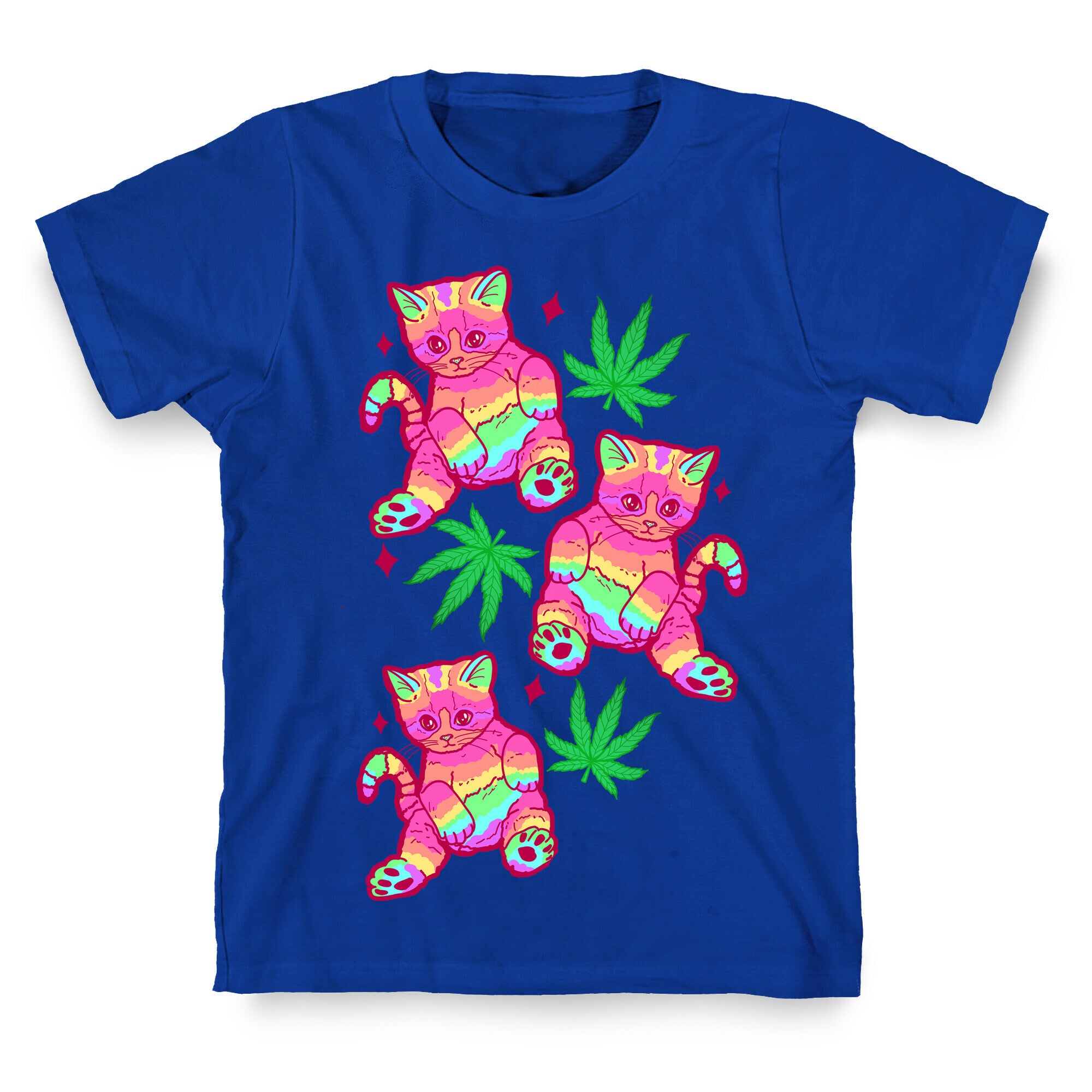 Rainbow Weed Kitty T-Shirt