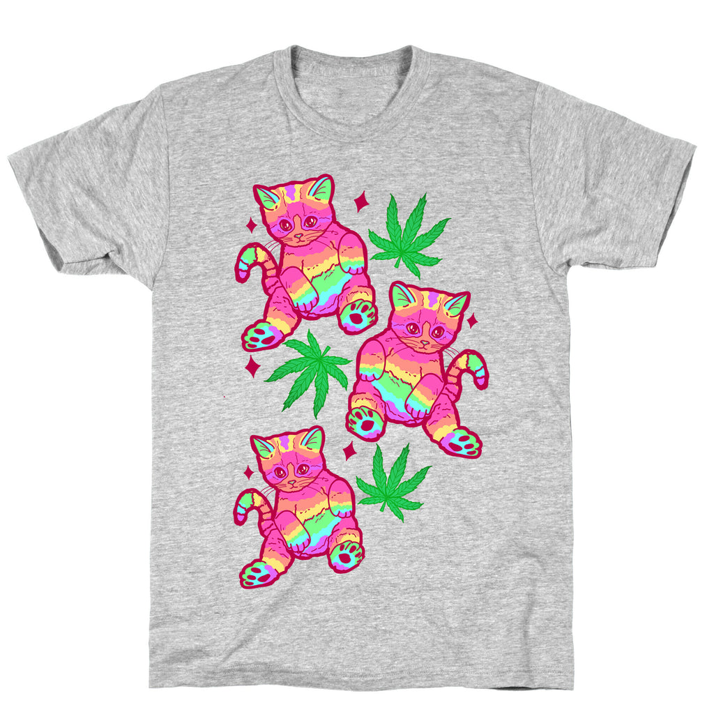 Rainbow Weed Kitty T-Shirt