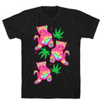 Rainbow Weed Kitty T-Shirt