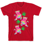Rainbow Weed Kitty T-Shirt