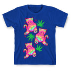 Rainbow Weed Kitty T-Shirt