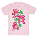 Rainbow Weed Kitty T-Shirt