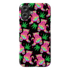 Rainbow Weed Kitty Phone Case