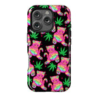 Rainbow Weed Kitty Phone Case