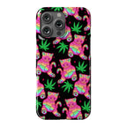 Rainbow Weed Kitty Phone Case