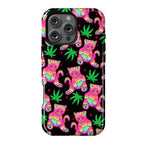 Rainbow Weed Kitty Phone Case