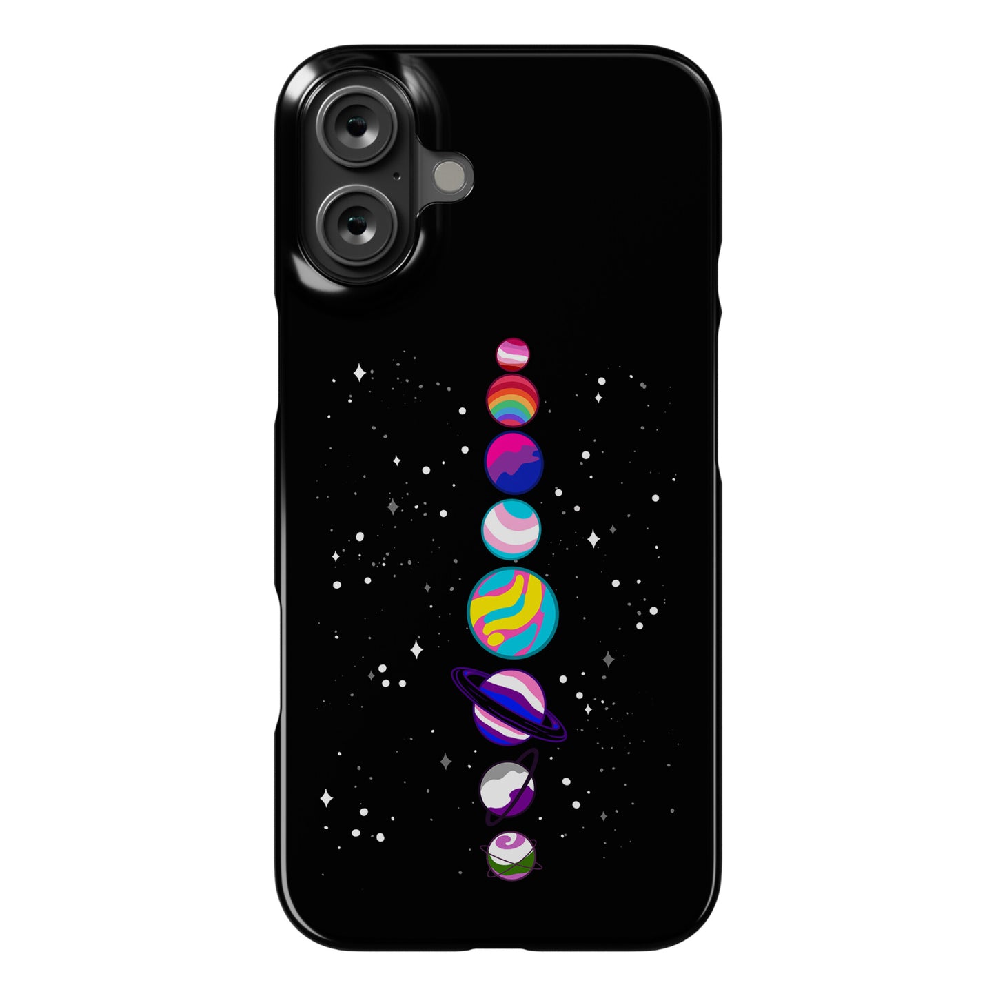 LGBTQ+ Planets Phone Case