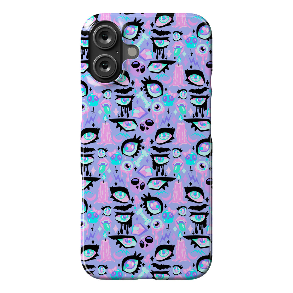 Pastel Goth Eyes Pattern Phone Case