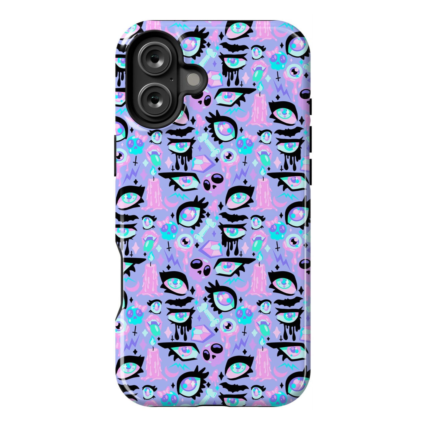 Pastel Goth Eyes Pattern Phone Case