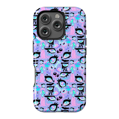 Pastel Goth Eyes Pattern Phone Case