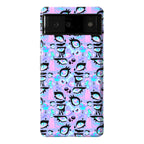 Pastel Goth Eyes Pattern Phone Case