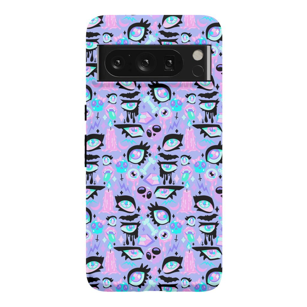 Pastel Goth Eyes Pattern Phone Case