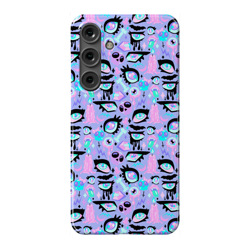 Pastel Goth Eyes Pattern Phone Case