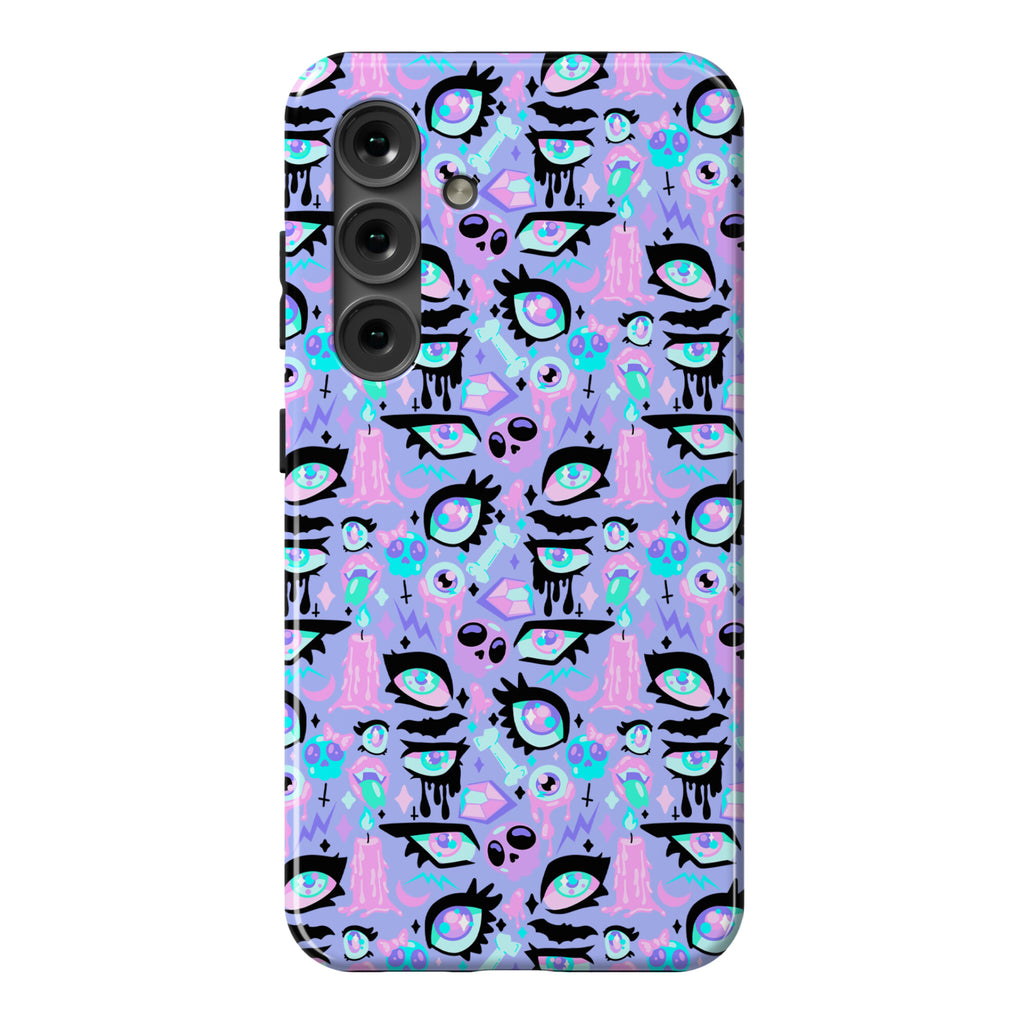 Pastel Goth Eyes Pattern Phone Case