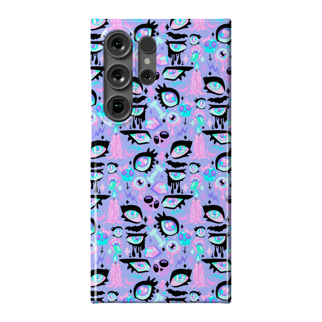 Pastel Goth Eyes Pattern Phone Case