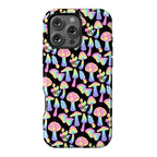 Pastel Rainbow Mushrooms Pattern Phone Case