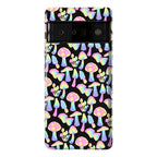 Pastel Rainbow Mushrooms Pattern Phone Case