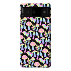 Pastel Rainbow Mushrooms Pattern Phone Case