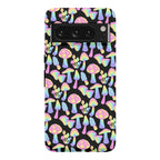 Pastel Rainbow Mushrooms Pattern Phone Case