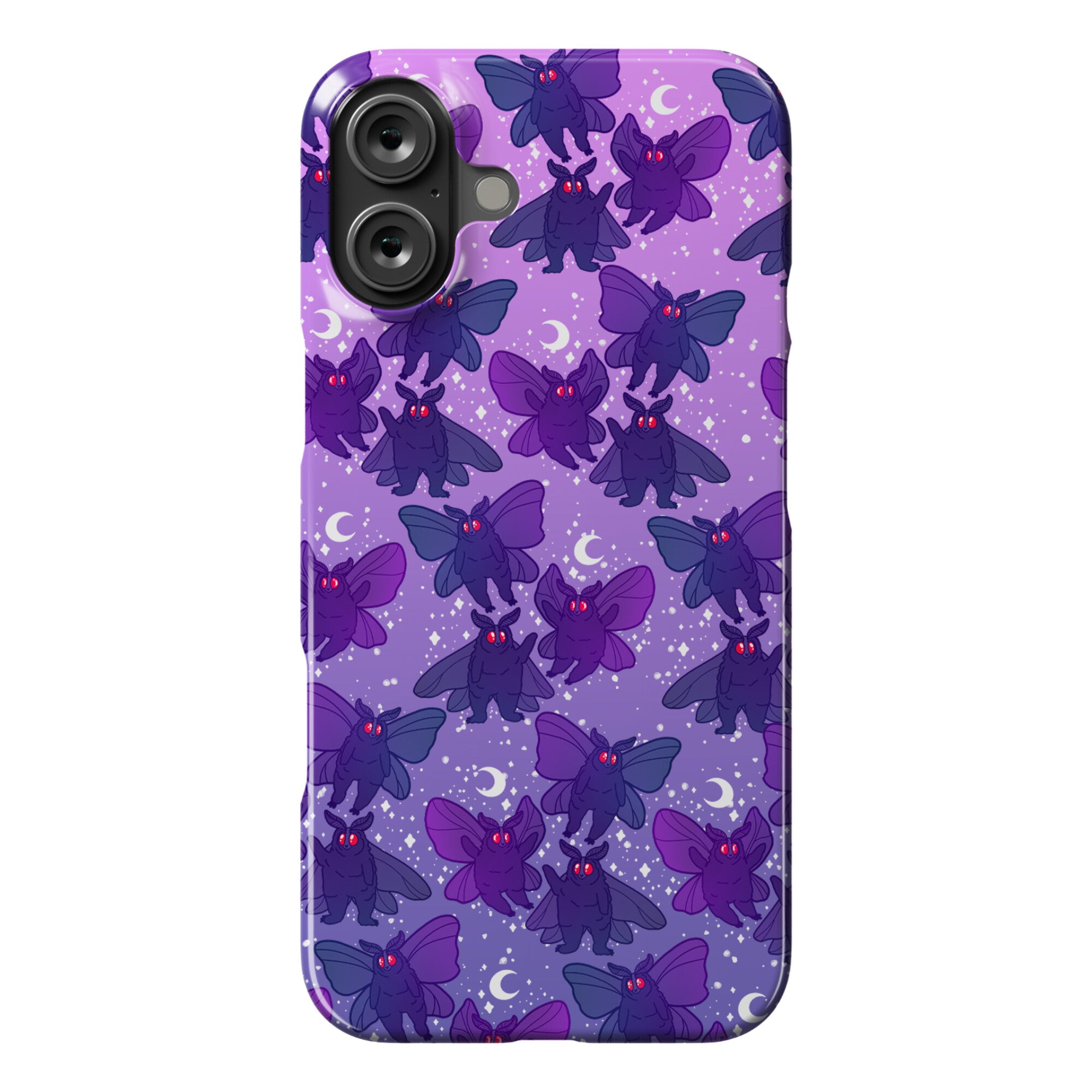 Chubby Mothman Nighttime Pattern Phone Case