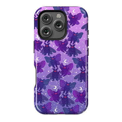 Chubby Mothman Nighttime Pattern Phone Case