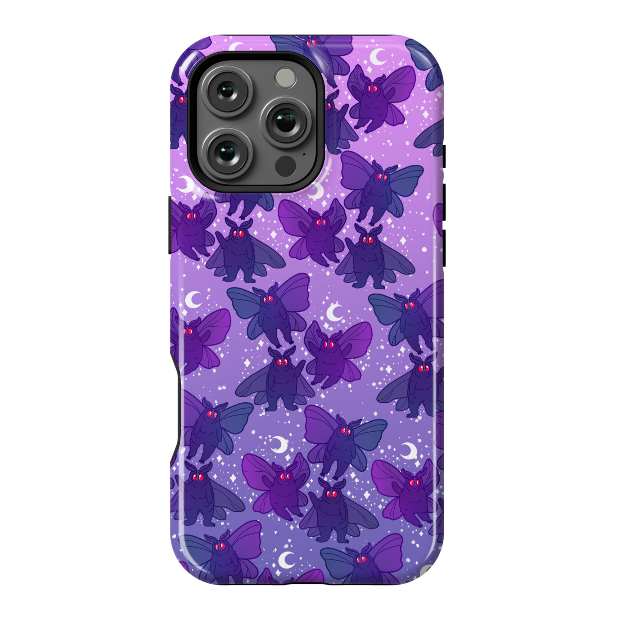 Chubby Mothman Nighttime Pattern Phone Case