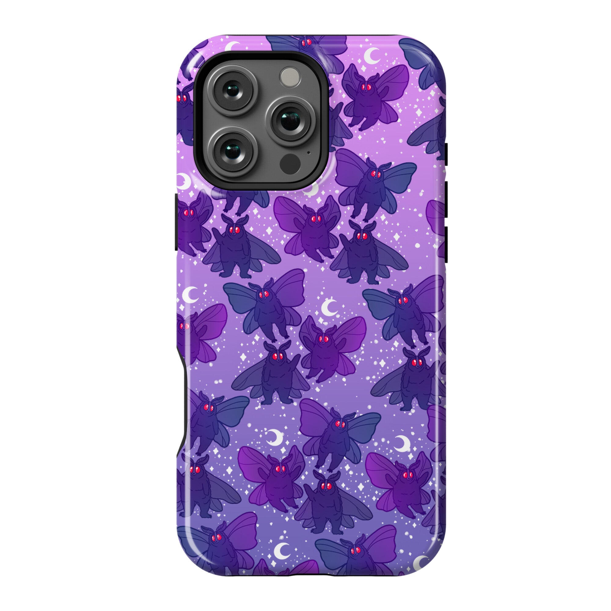 Chubby Mothman Nighttime Pattern Phone Case