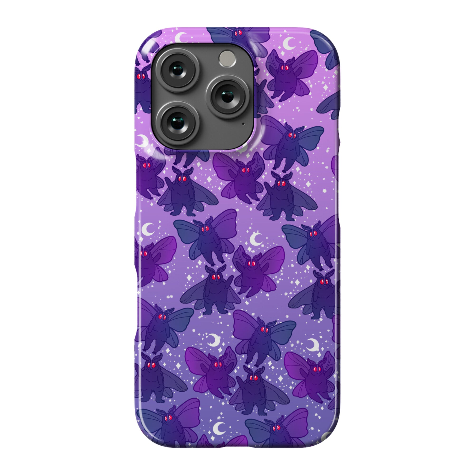 Chubby Mothman Nighttime Pattern Phone Case