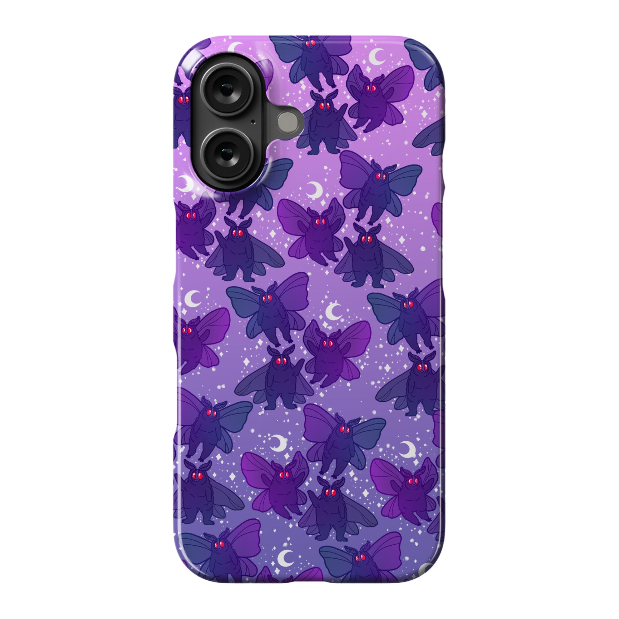 Chubby Mothman Nighttime Pattern Phone Case