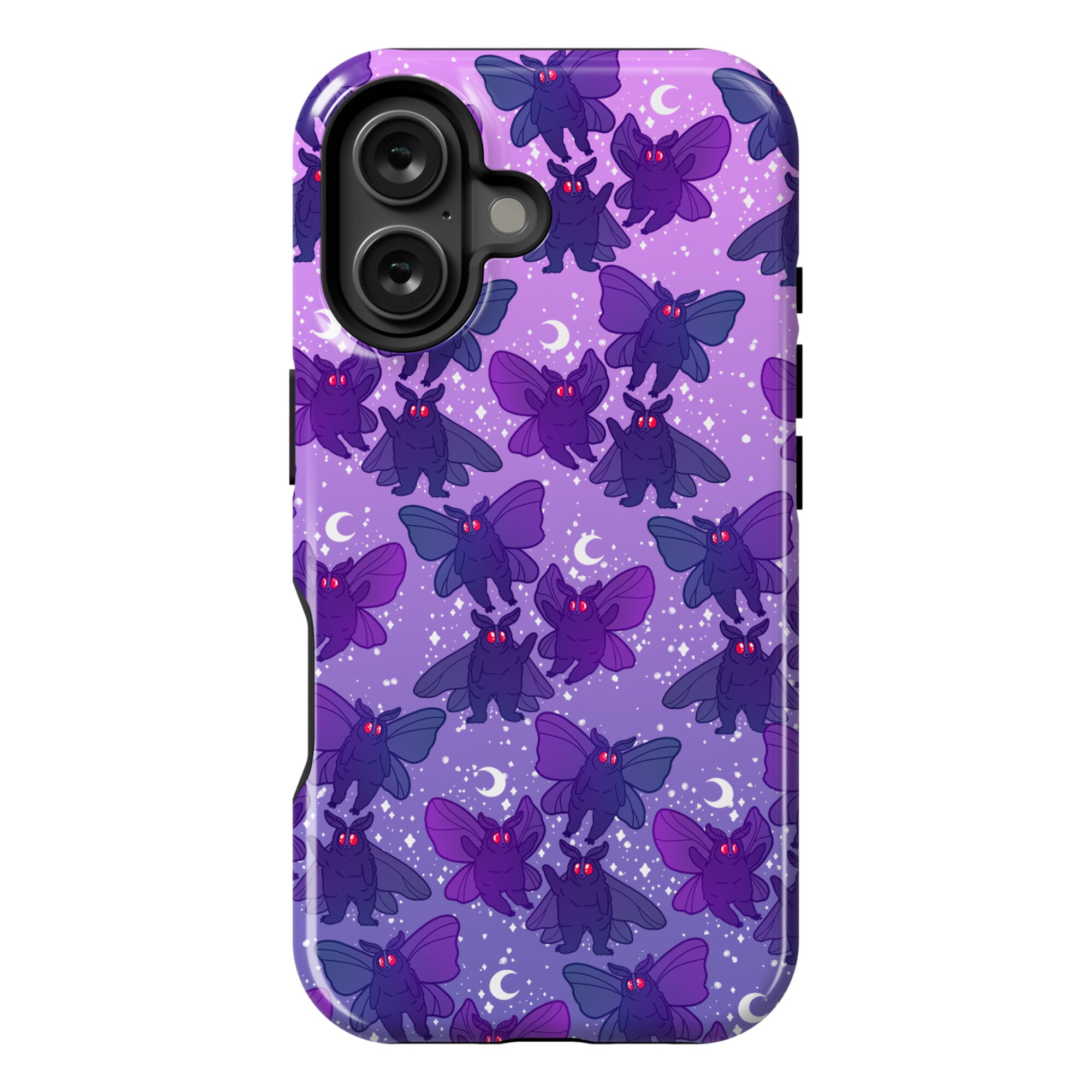 Chubby Mothman Nighttime Pattern Phone Case