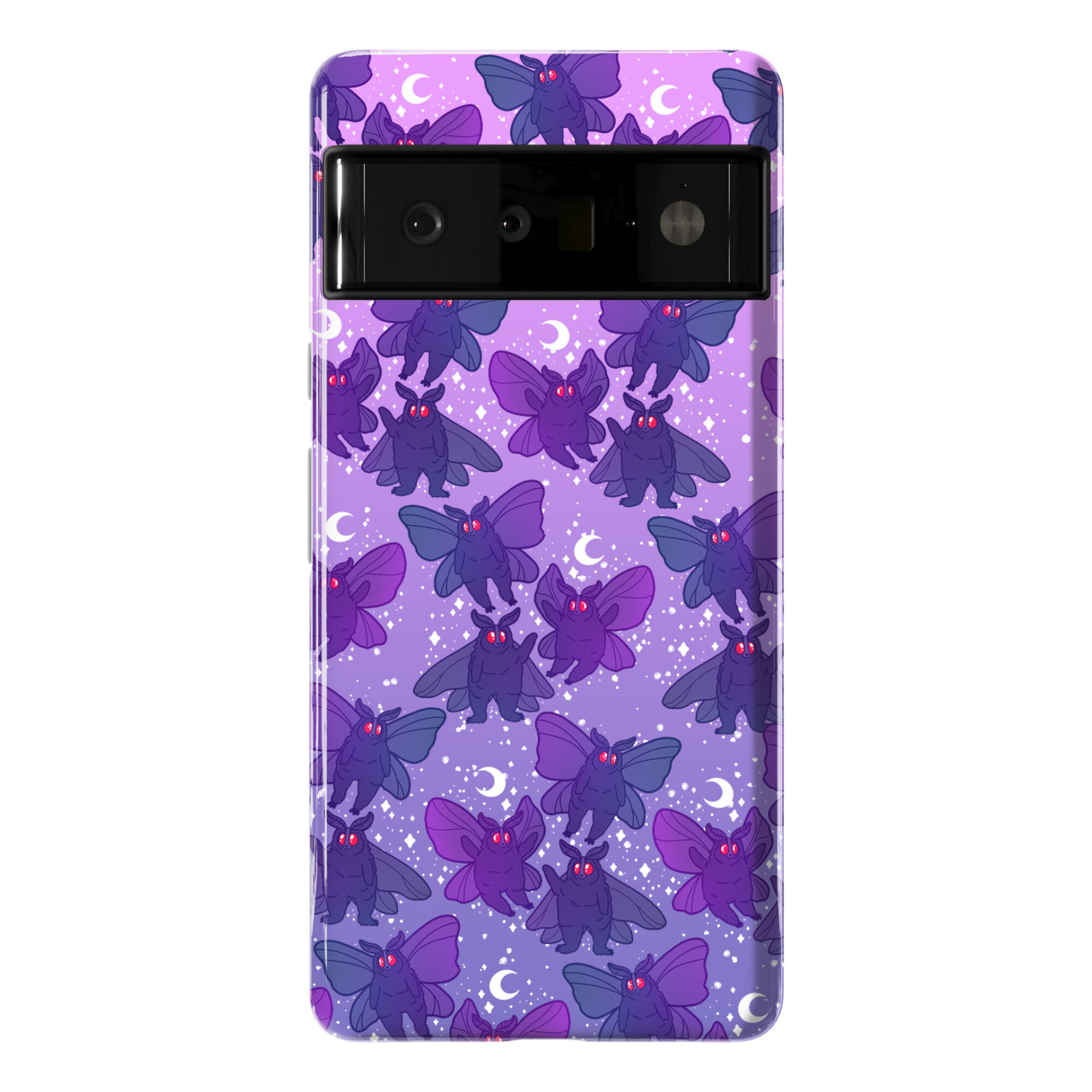 Chubby Mothman Nighttime Pattern Phone Case