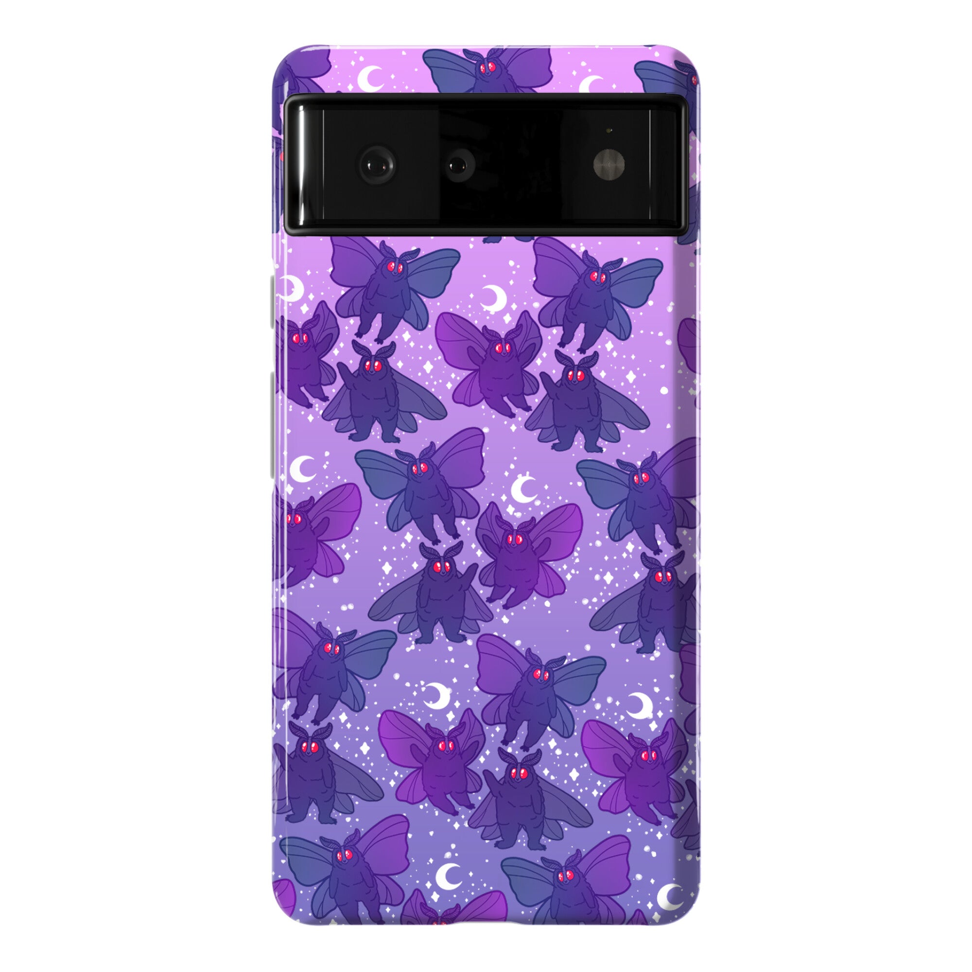 Chubby Mothman Nighttime Pattern Phone Case