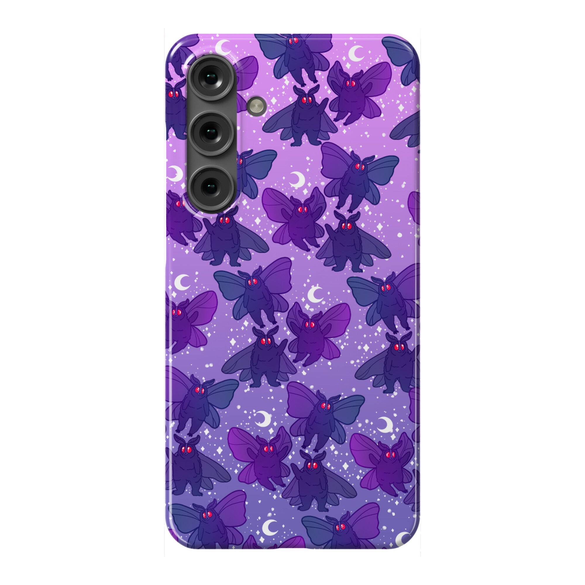 Chubby Mothman Nighttime Pattern Phone Case