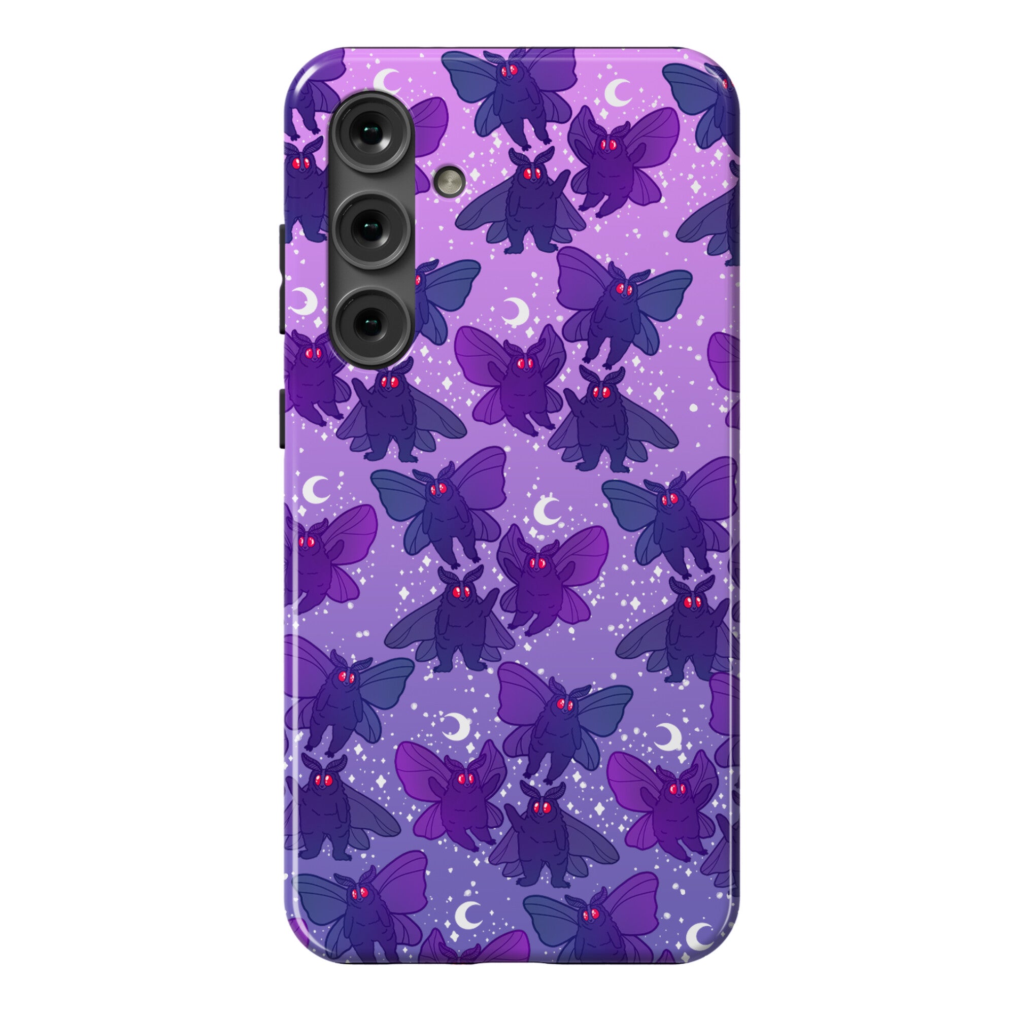 Chubby Mothman Nighttime Pattern Phone Case