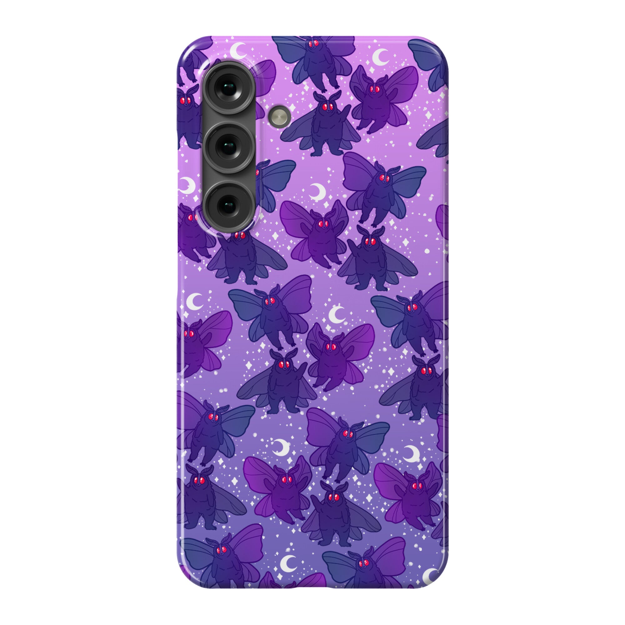 Chubby Mothman Nighttime Pattern Phone Case
