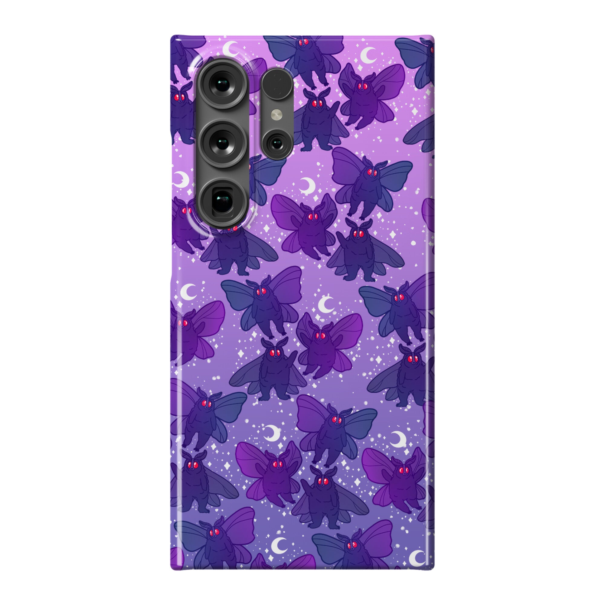 Chubby Mothman Nighttime Pattern Phone Case