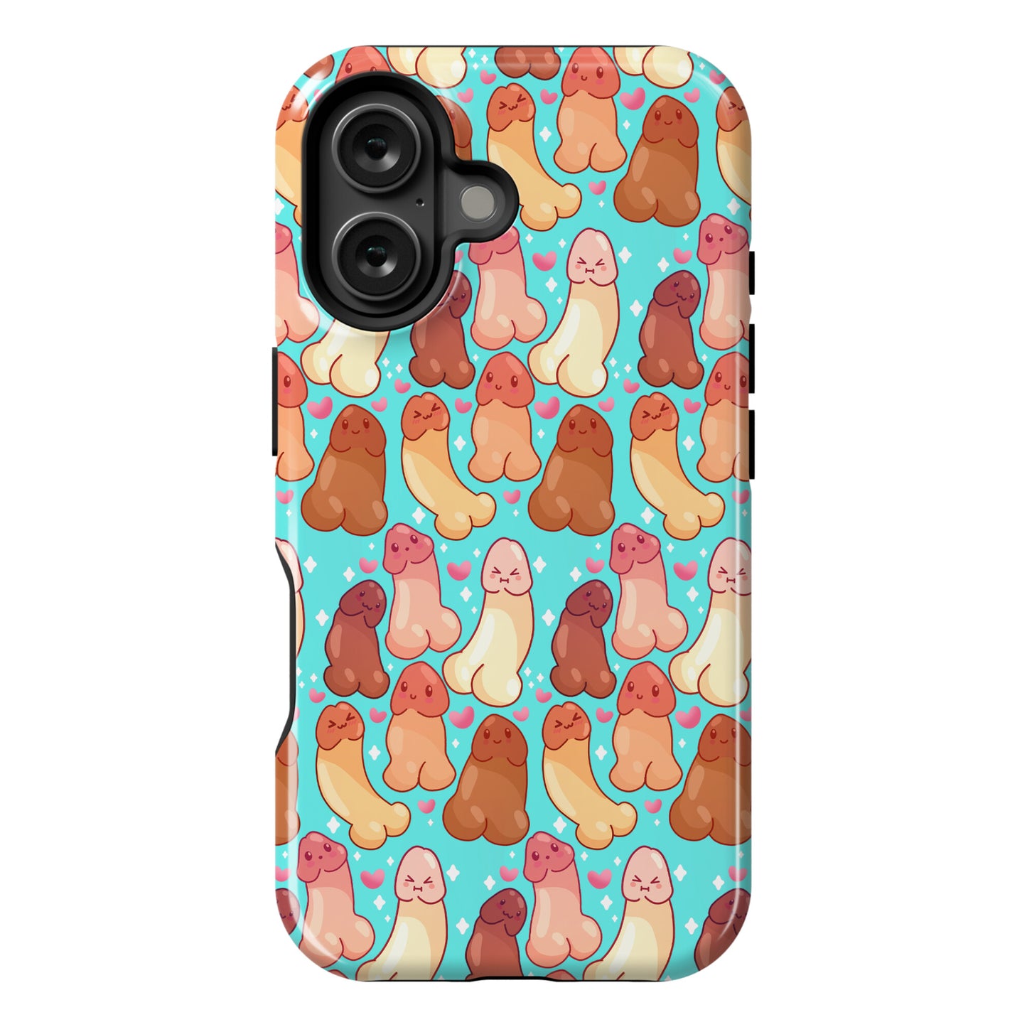 Kawaii Penises Pattern Phone Case