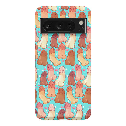 Kawaii Penises Pattern Phone Case