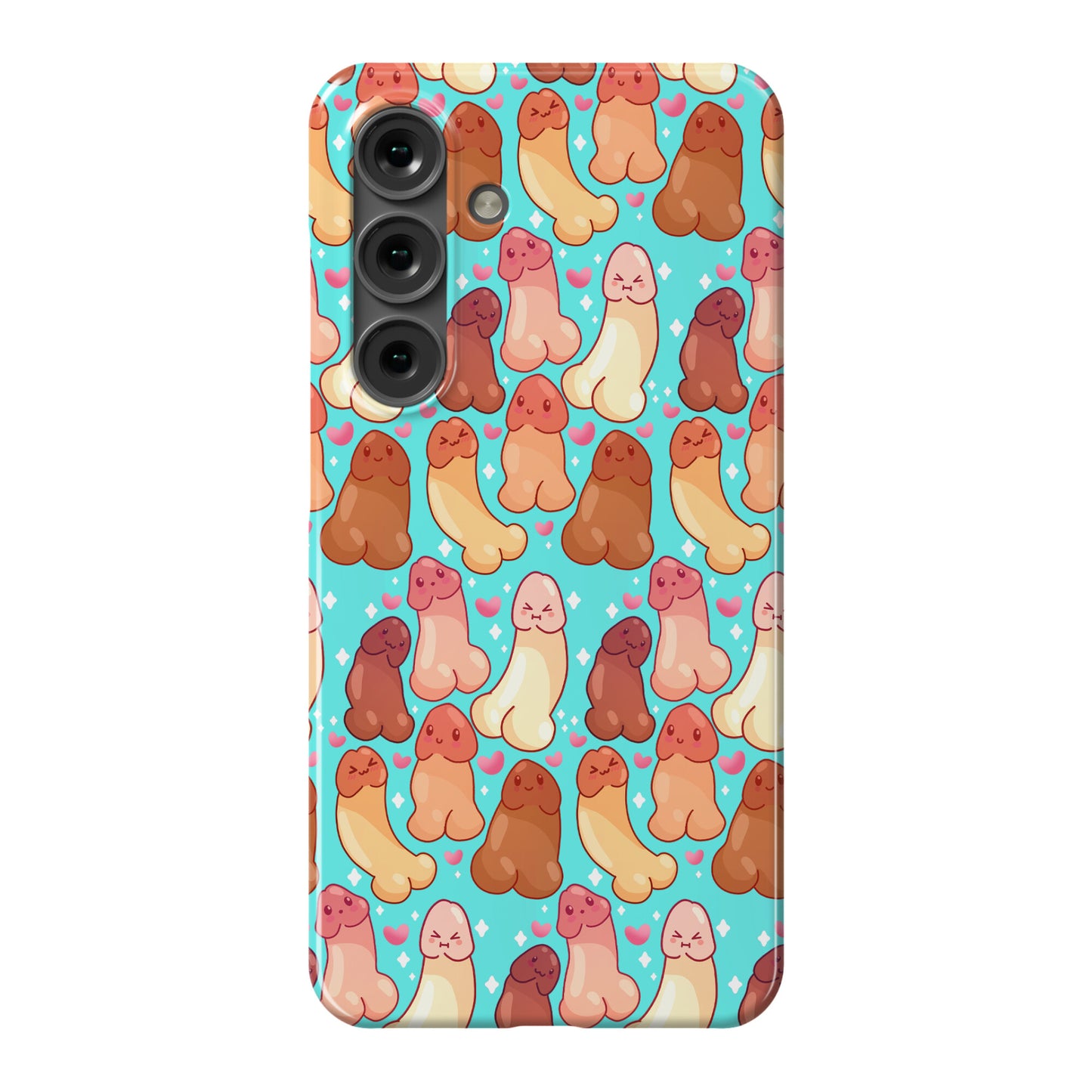 Kawaii Penises Pattern Phone Case