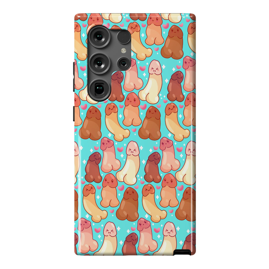 Kawaii Penises Pattern Phone Case